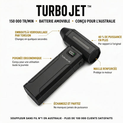 Turbo Jet - Le souffleur compact