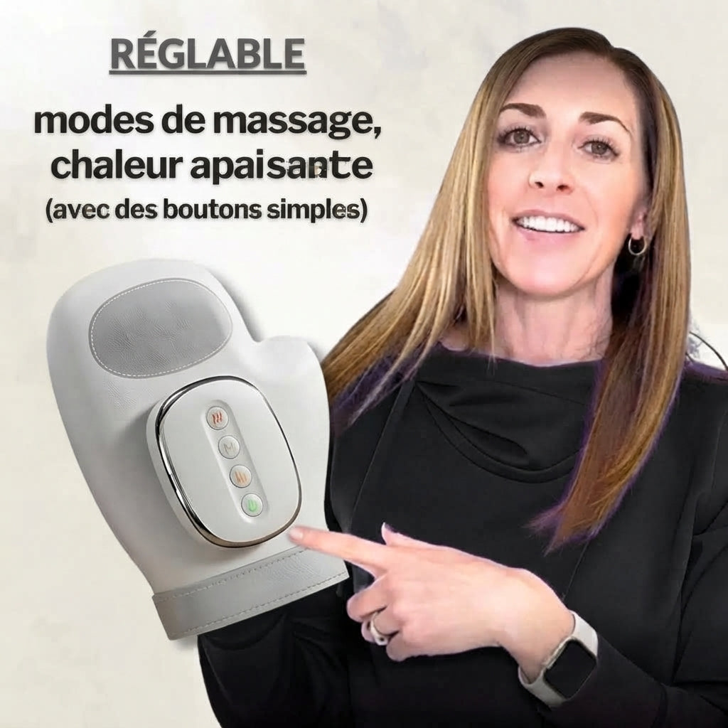 MASSEUR ÉLECTRIQUE POUR LES MAINS